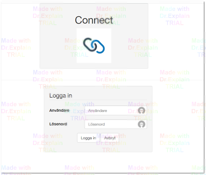 1.1.2. Logga in 